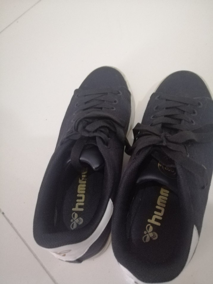 Siyah Hummel marka  Sneakers topuk boyu 2 cm - Görsel 3
