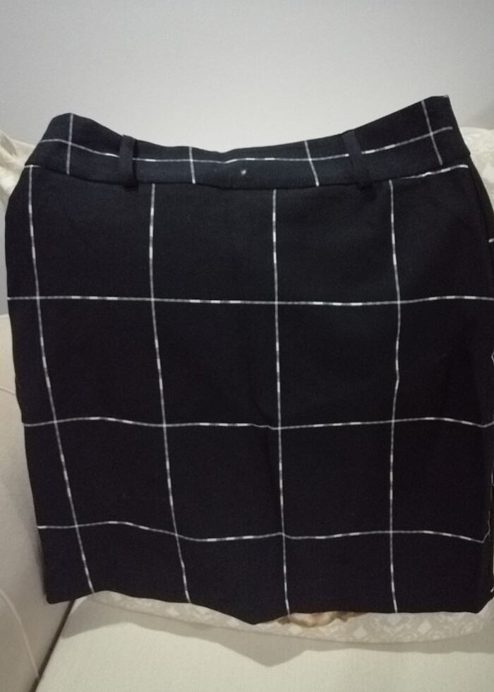 siyah kısa etek - Görsel 2