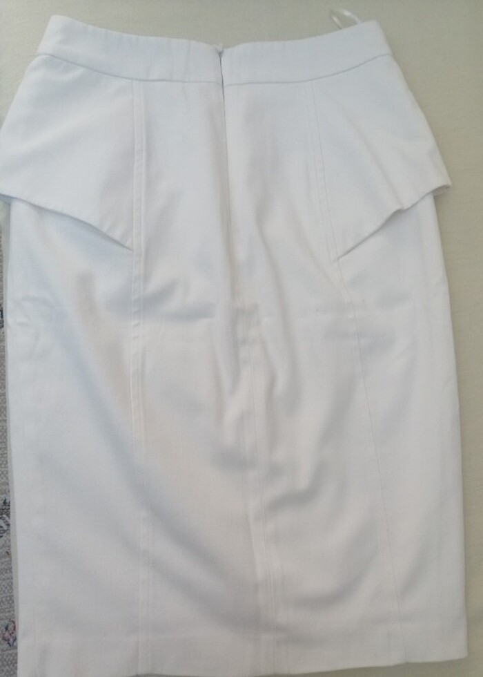 beyaz kalem etek  - Görsel 2