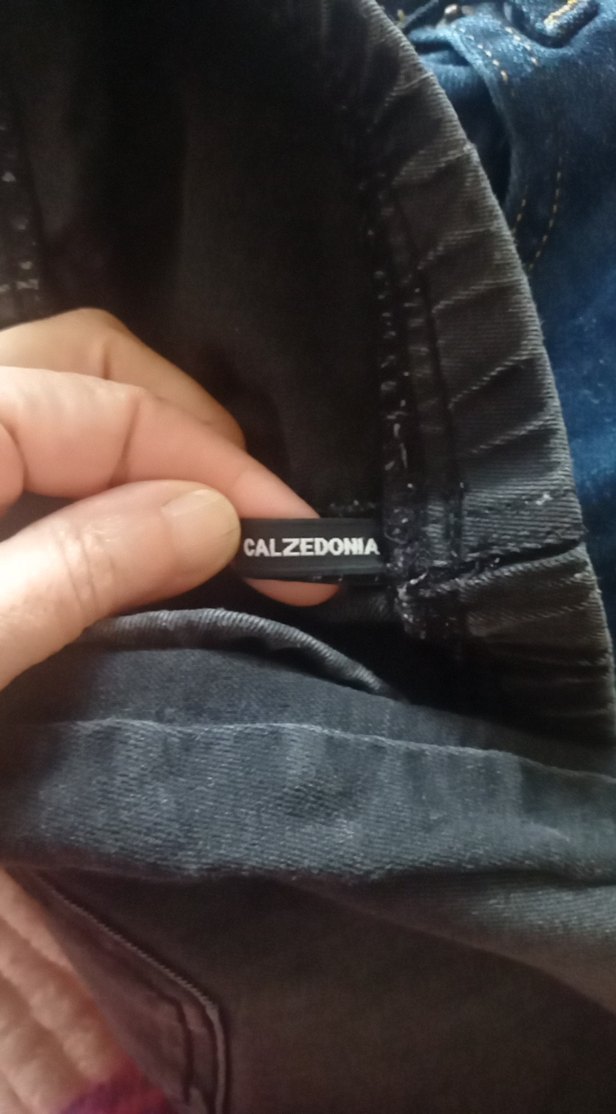 Kadın Elastik Bel Gri Denim Pantolon - Görsel 3