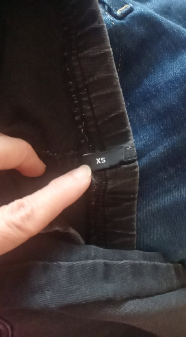 Kadın Elastik Bel Gri Denim Pantolon - Görsel 4