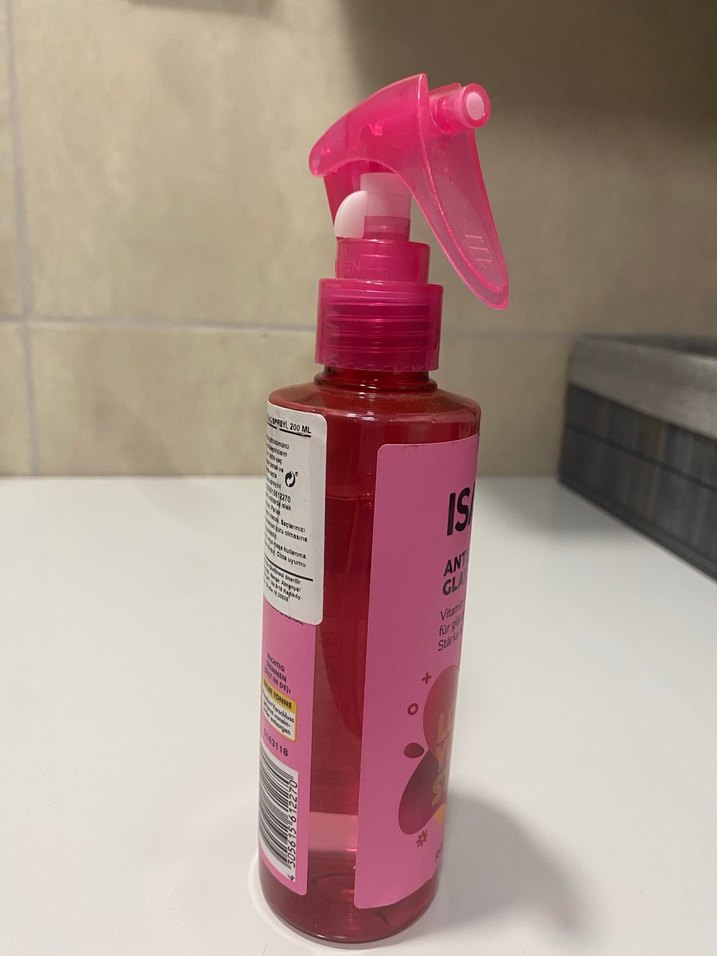 Isana Anti-Frizz Saç Spreyi - Görsel 2