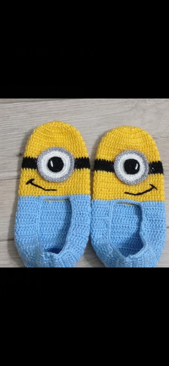 Örgü çocuk Ev Terliği adedi 150 - Görsel 2