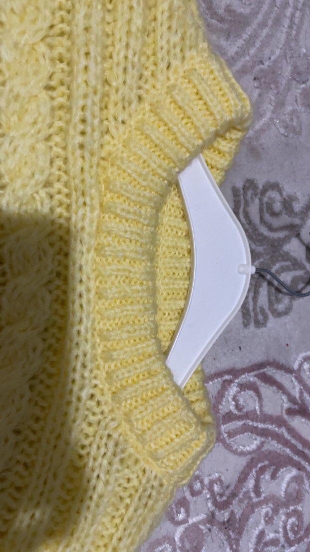 Sarı Kadın Kazak - Görsel 3