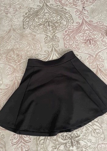 Koton Siyah Fırfırlı Midi Goth Mini Etek