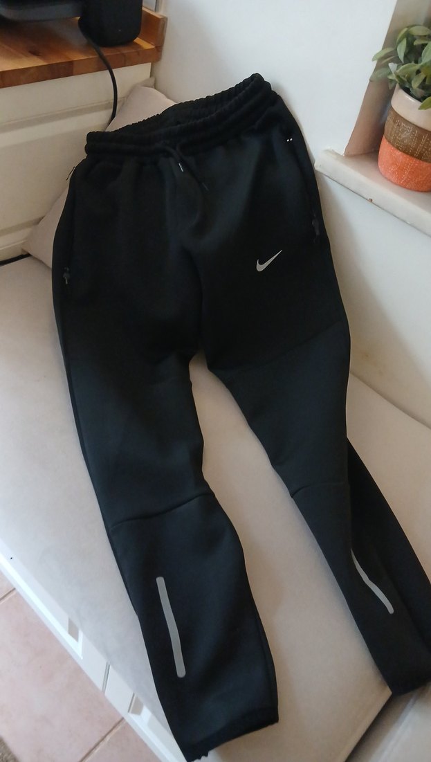 Nike Siyah Fermuarlı Erkek Eşofman Altı Yenidir - Görsel 2