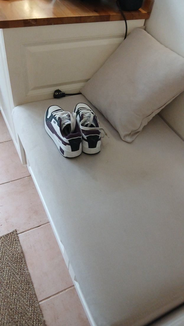 Kadın Beyaz Gri Bağcıklı Spor Ayakkabı,puma ,38 ,yeni ,orijinal - Görsel 3