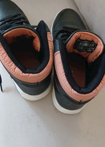 Siyah Erkek Çocuk Spor Ayakkabı Velcro - Görsel 3