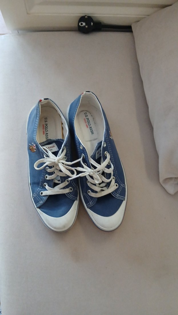 Mavi Denim Erkek Sneaker Wedge Topuklu - Görsel 3