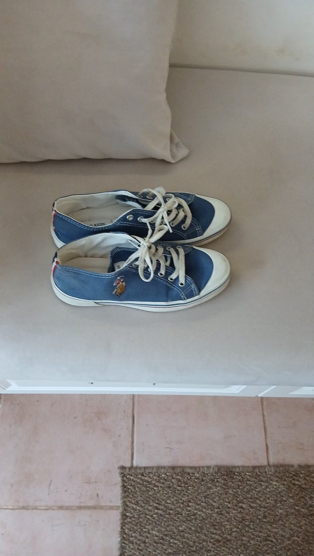 Mavi Denim Erkek Sneaker Wedge Topuklu - Görsel 2