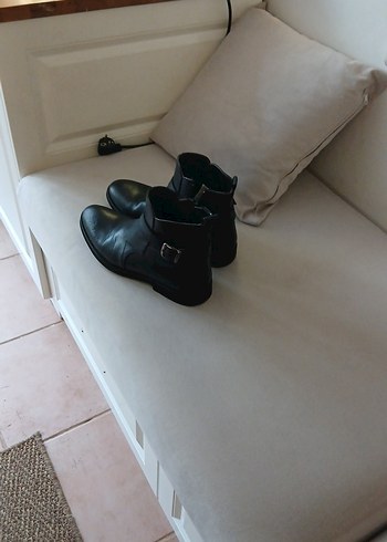 Siyqh gerçek Deri Tokalı Stiletto Topuklu Erkek Bot /Desa - Görsel 4