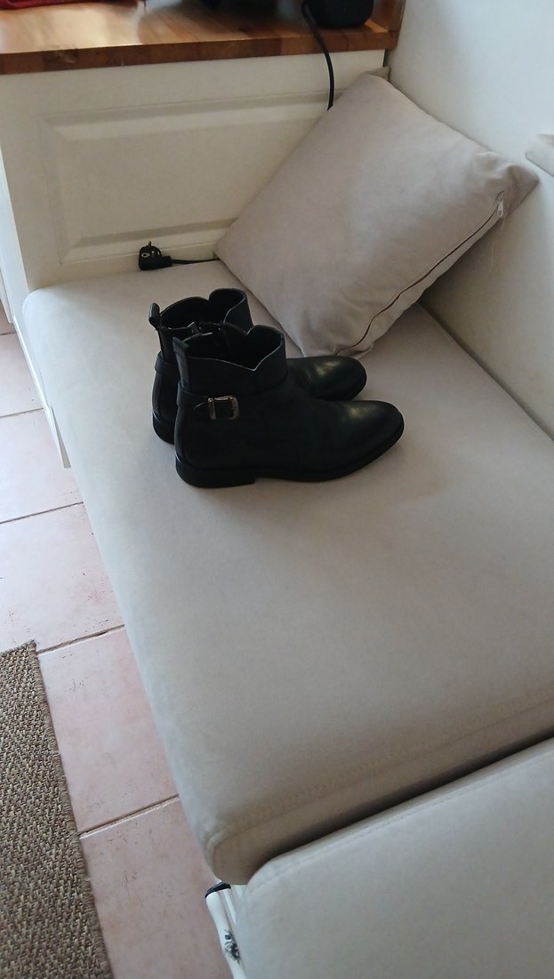 Siyqh gerçek Deri Tokalı Stiletto Topuklu Erkek Bot /Desa - Görsel 2