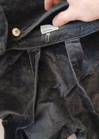 Düğmeli Siyah salopet ,13-14 yaş ,xs ,s uyumlu tulum - Görsel 3