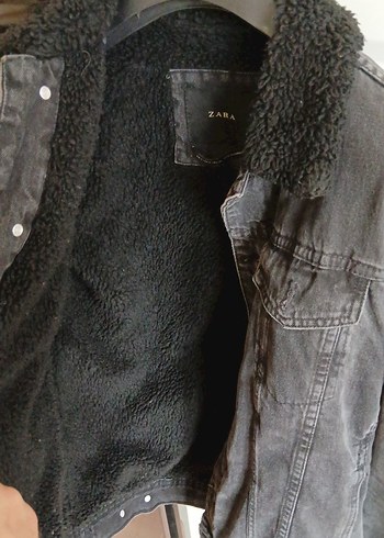 Düğmeli Gri Kot Ceket - Görsel 4