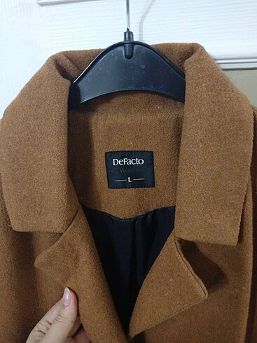 Defacto Defacto Relax Fit Kaşe Kaban