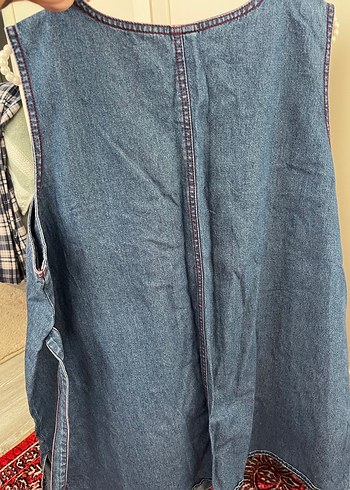 Kadın Mavi Kot Hamile Tunik - Görsel 3