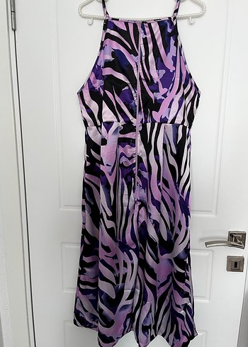 Saten elbise - Görsel 3