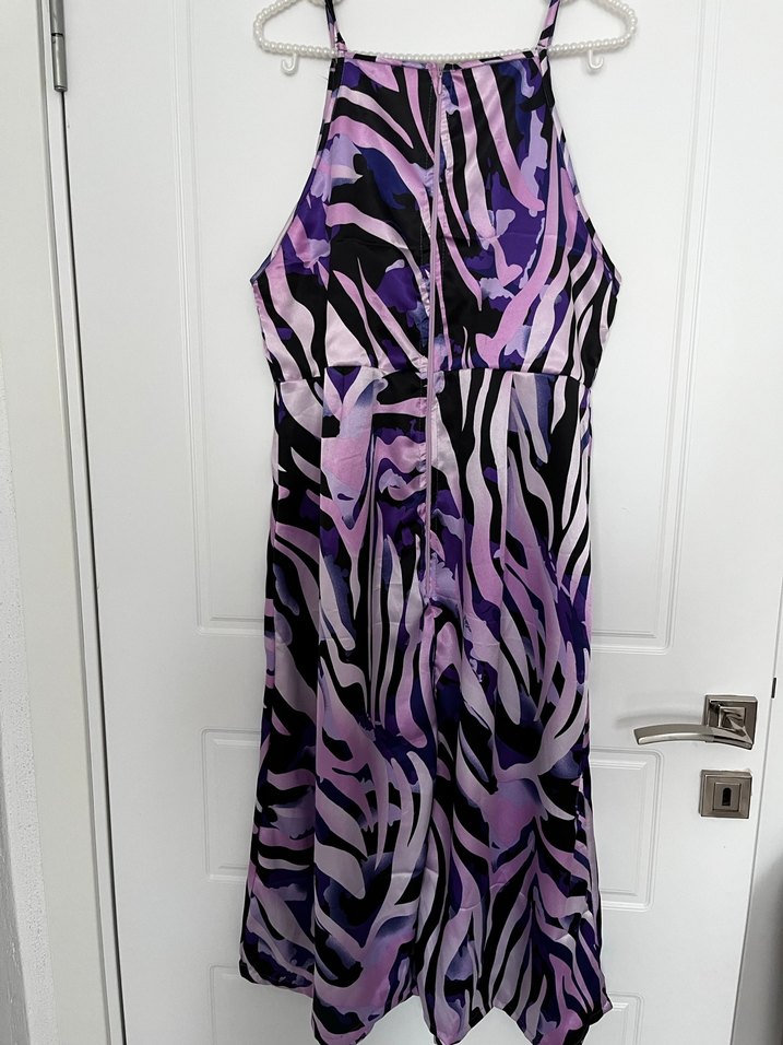 Saten elbise - Görsel 3