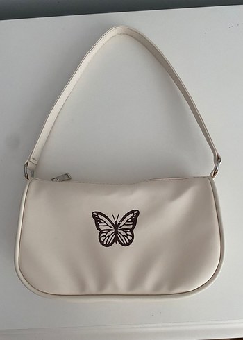 Minimalist Mor Fermuarlı çocuk Çanta - Görsel 3