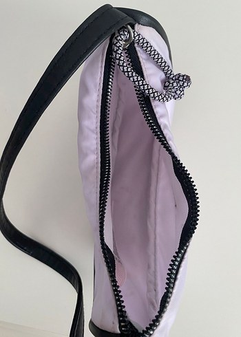 Minimalist Mor Fermuarlı çocuk Çanta - Görsel 4