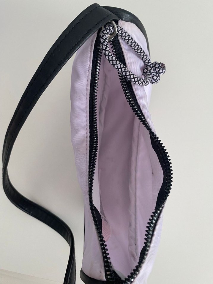 Minimalist Mor Fermuarlı çocuk Çanta - Görsel 4