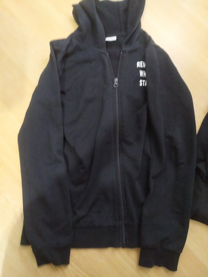 Siyah Kapüşonlu çocuk Eşofman Takımı - Görsel 4