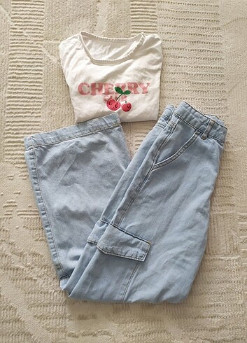 8/9 yaşa uygun pantalon 