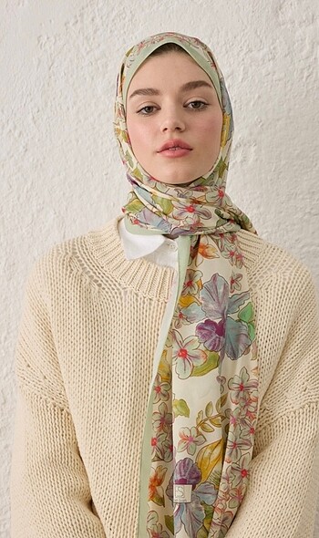Diğer Fresh scarfs çiçekli şal