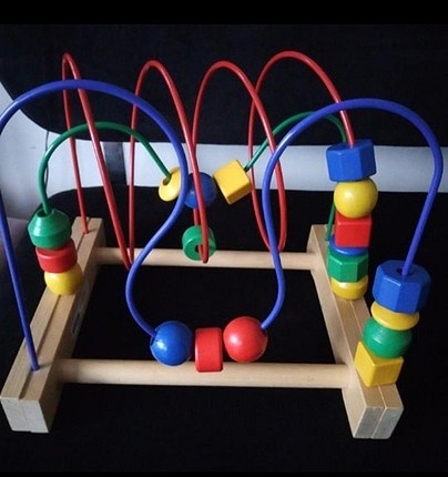 ikea renkli eğitici oyuncak