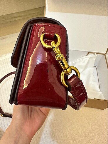  Beden bordo Renk Coach çanta