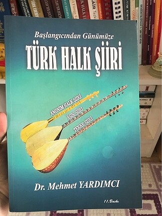 Türk Halk Şiiri Dr.Mehmet Yardımcı