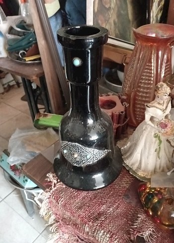 Siyah Dekoratif Vazo