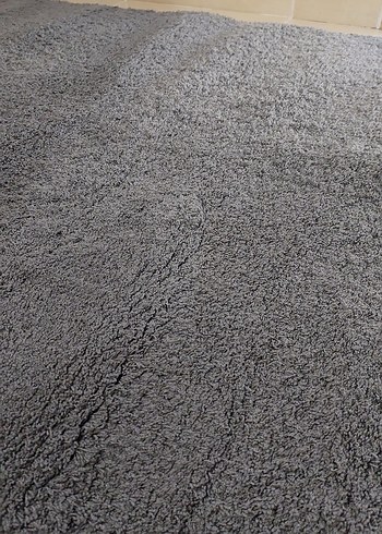 Shaggy Gri Modern Düz Halı - Görsel 2