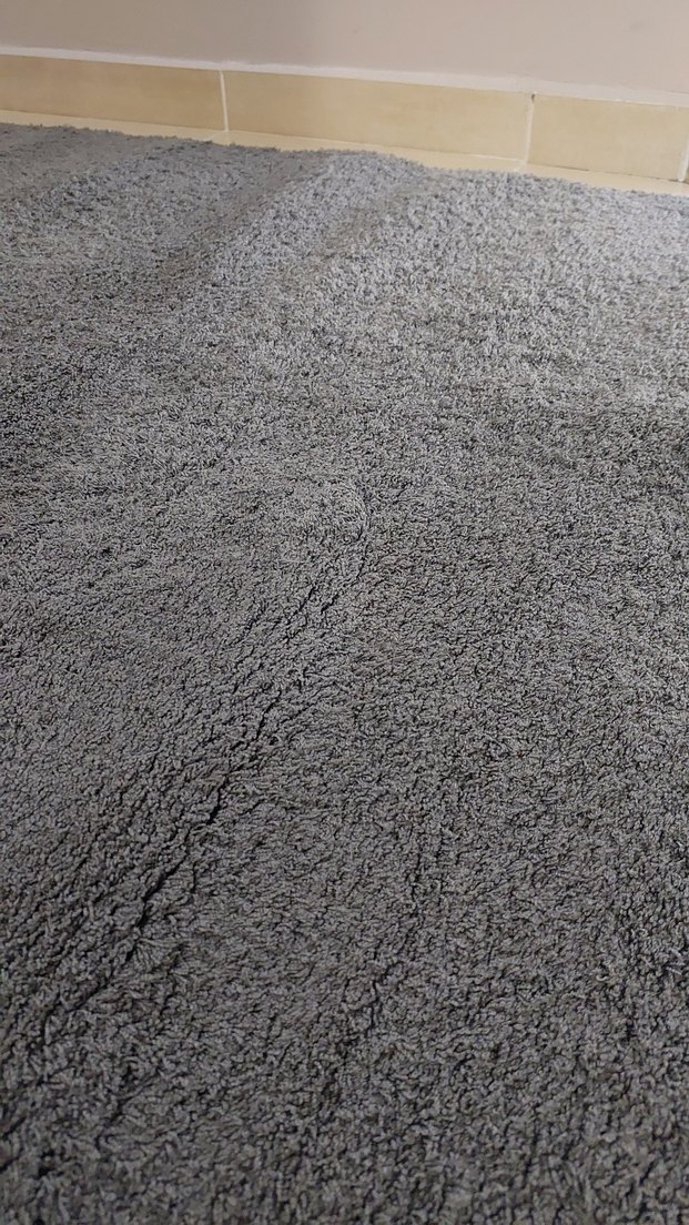 Shaggy Gri Modern Düz Halı - Görsel 2