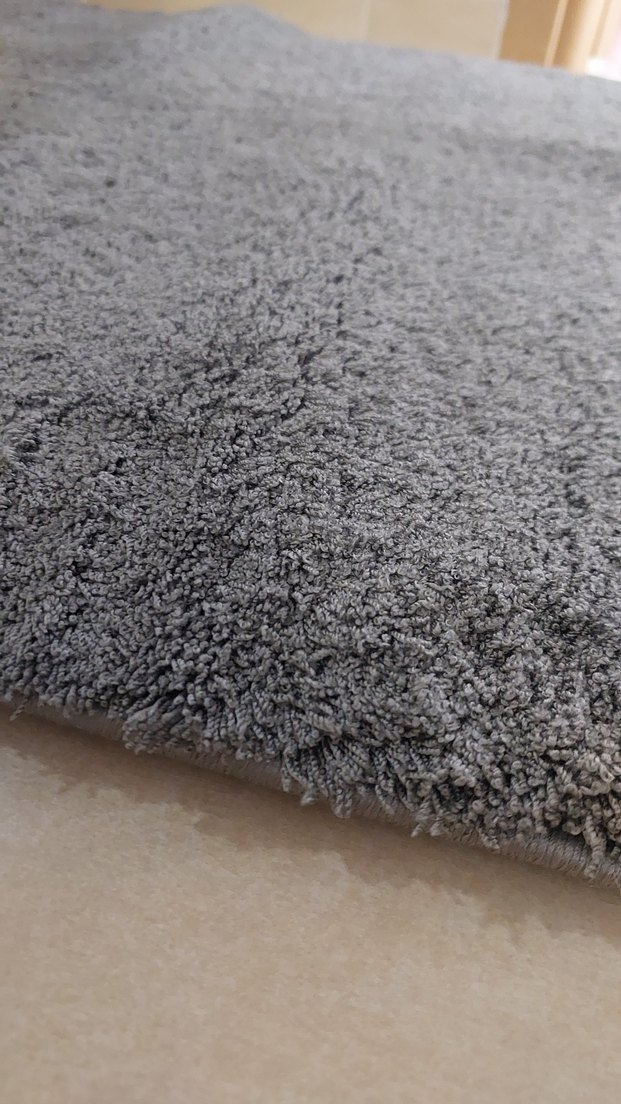 Shaggy Gri Modern Düz Halı - Görsel 4