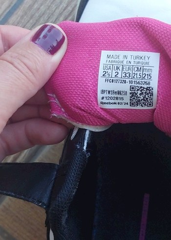 Reebok çocuk ayakkabi - Görsel 5