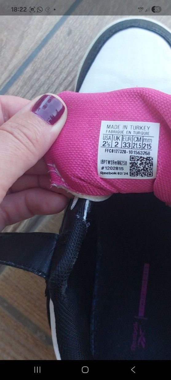 Reebok çocuk ayakkabi - Görsel 5