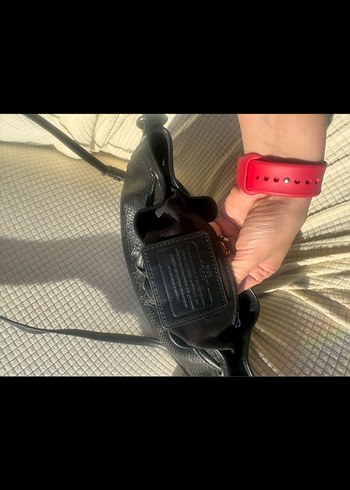 Coach orjinal deri çanta - Görsel 5