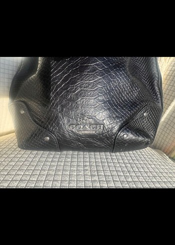 Coach orjinal deri çanta - Görsel 3