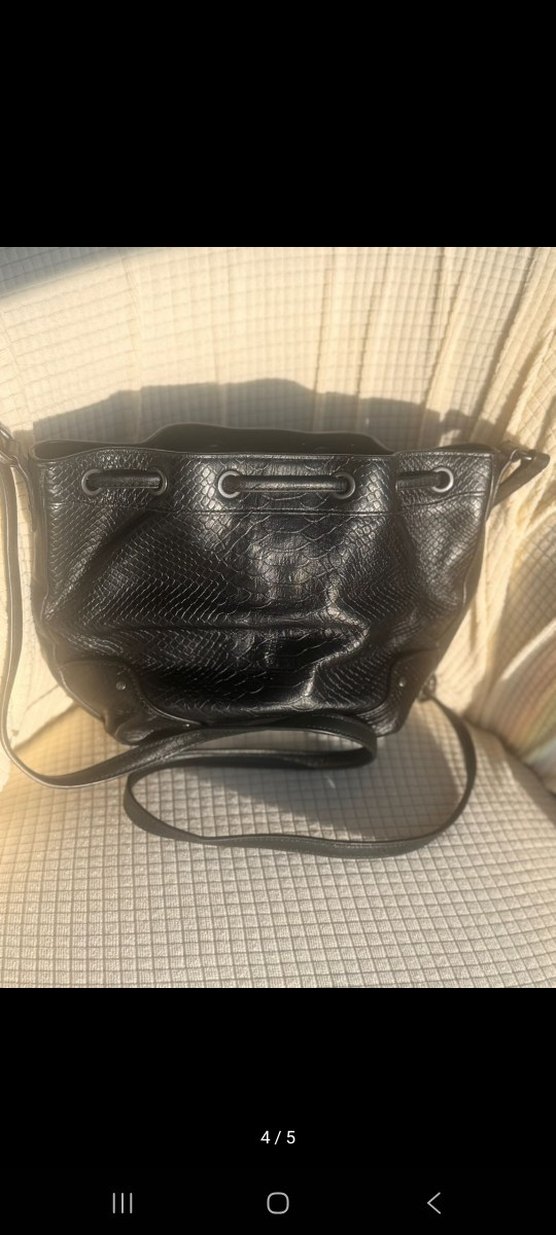 Coach orjinal deri çanta - Görsel 4