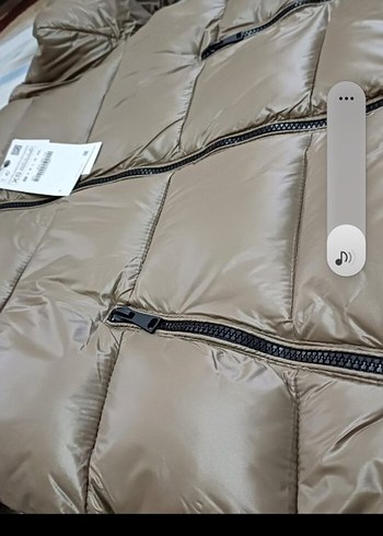 Zara Kapüşonlu Kadın Kışlık Mont - Görsel 9