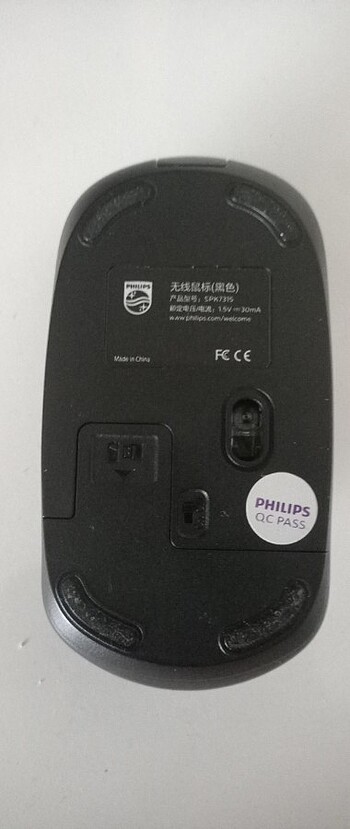  Beden Renk Philips Sessiz Mouse