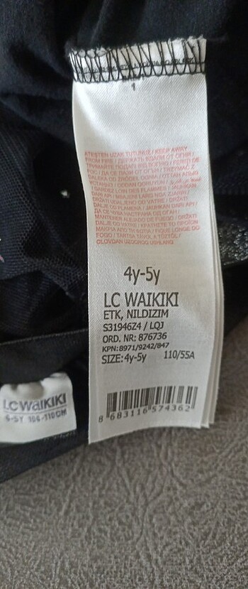 LC Waikiki Lcw Siyah yızdızlı Etek