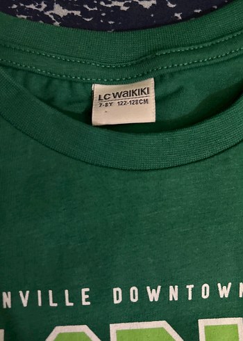 Yeşil Baskılı Erkek Çocuk Tişörtü - Görsel 4