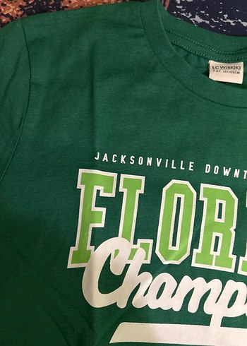 Yeşil Baskılı Erkek Çocuk Tişörtü - Görsel 2