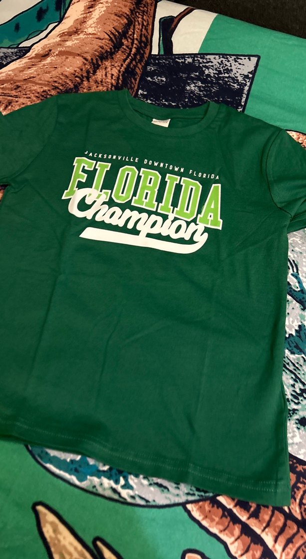 Yeşil Baskılı Erkek Çocuk Tişörtü - Görsel 3