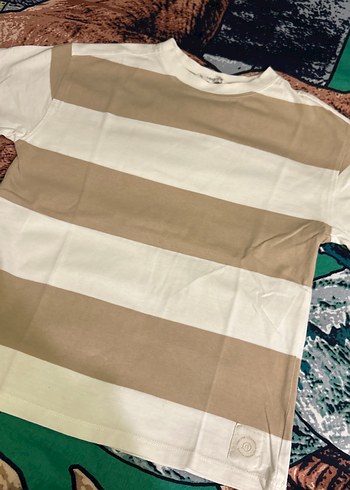 Bej Renkli Erkek Kısa Kollu Tişört - Görsel 4