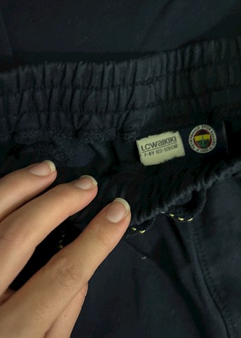 Erkek çocuk  Siyah Baskılı Sweatshirt ve Pantolon Takımı - Görsel 2