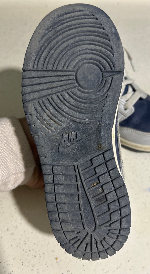 Mavi Gri Bağcıklı Nike Spor Ayakkabı - Görsel 4