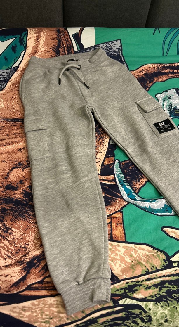 Erkek Gri Street Wear Rahat Eşofman - Görsel 3